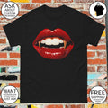 Crimson Lips Vampire Tim-Curry Frank-N-Furter shirt