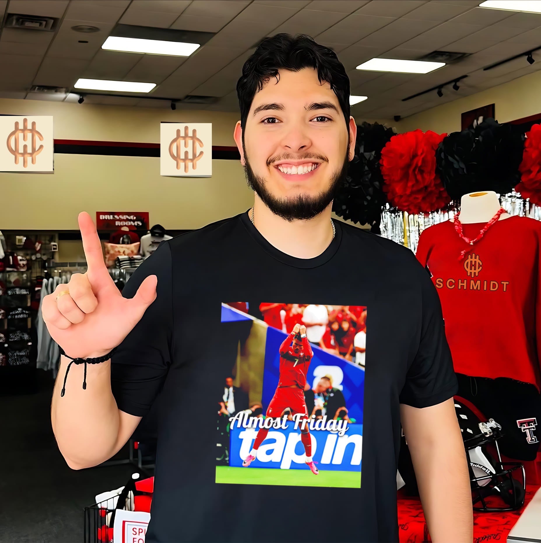 Cristiano Ronaldo Portugal Almost Friday Tap In shirt