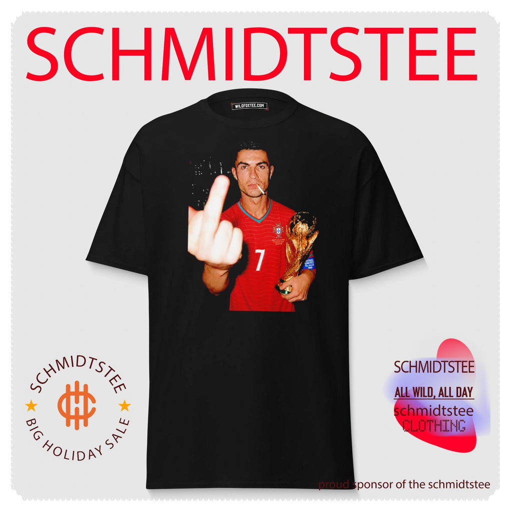 Cristiano Ronaldo Portugal World Cup Champion Middle Finger shirt
