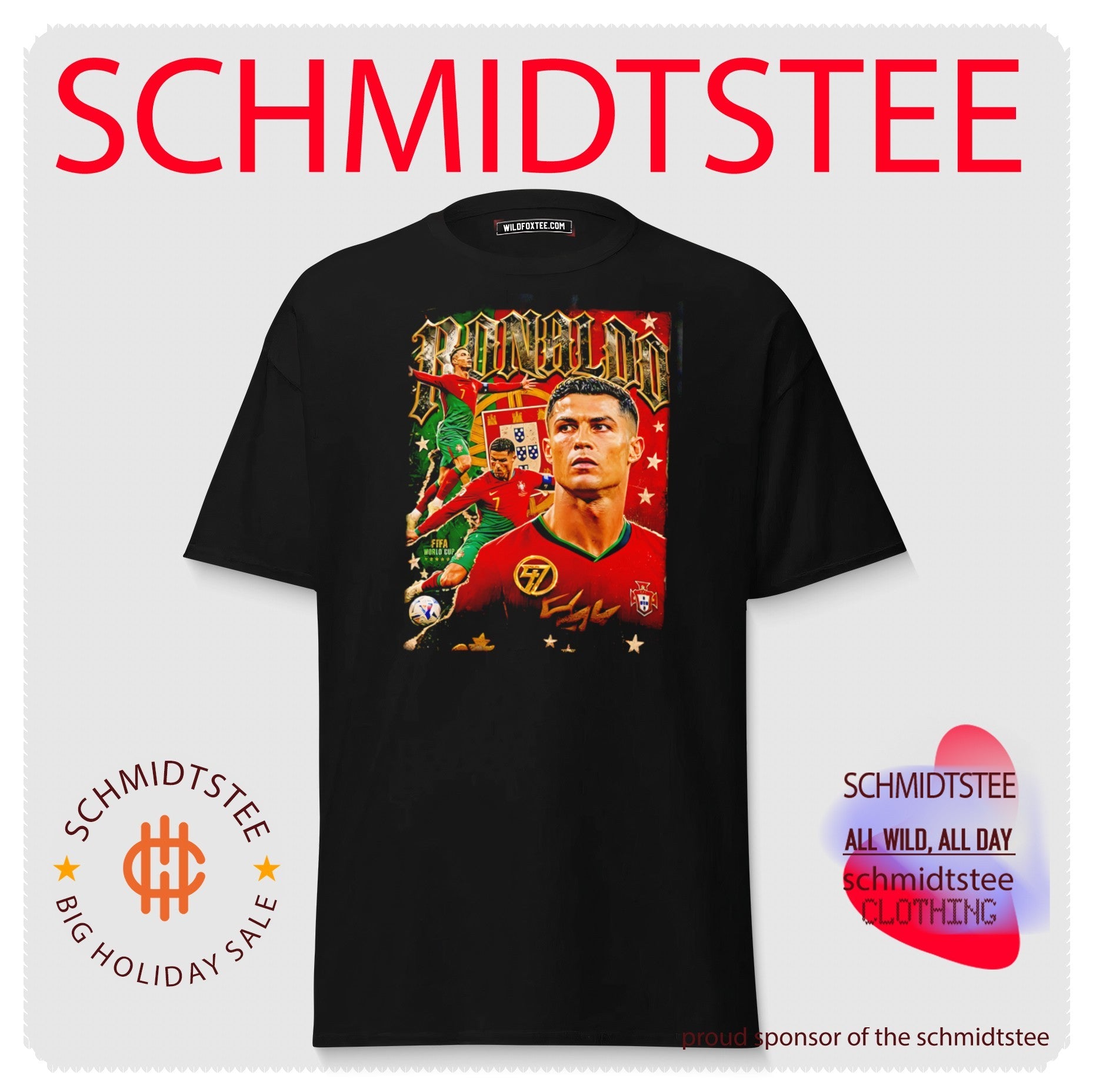 Cristiano Ronaldo vintage bootleg shirt