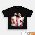 Croatia Drunk Era Black Tee
