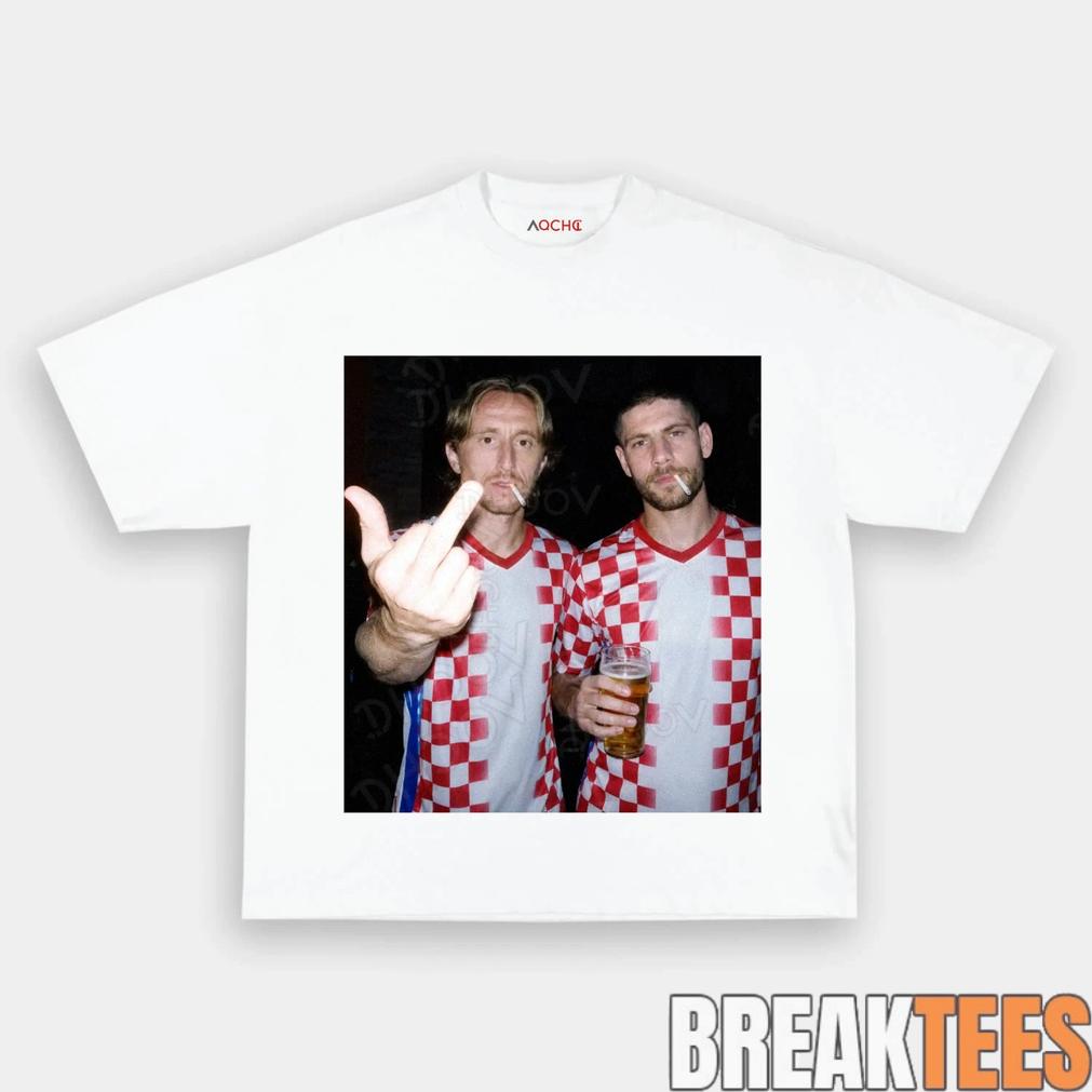 Croatia Football Trouble Tee