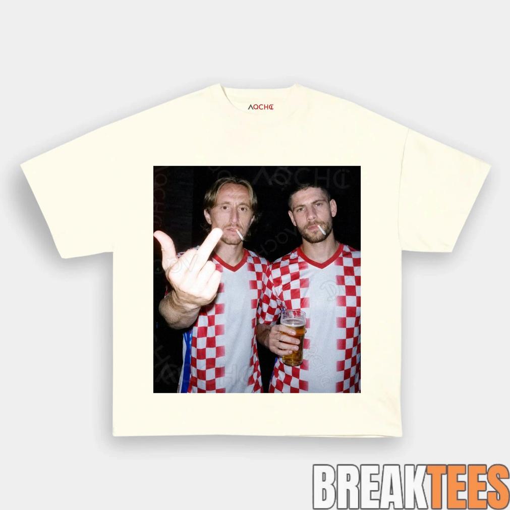 Croatia Football Trouble Tee
