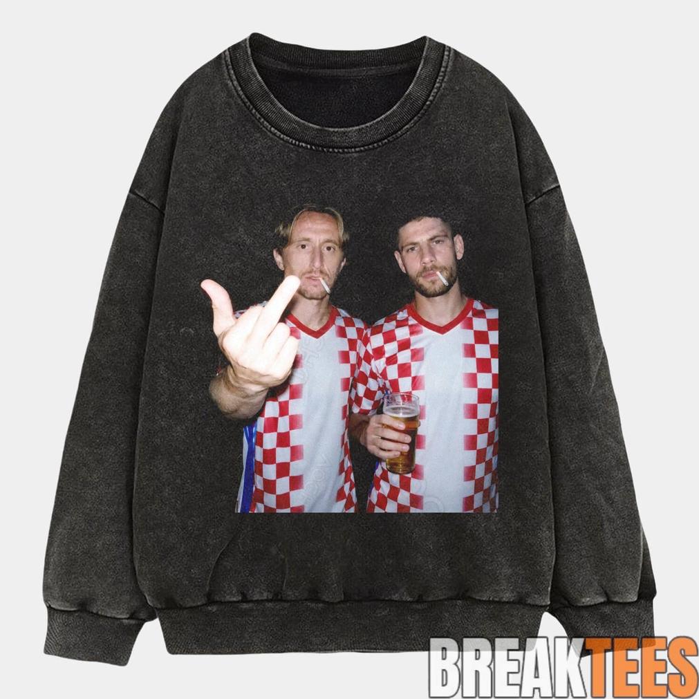 Croatia Football Trouble Tee