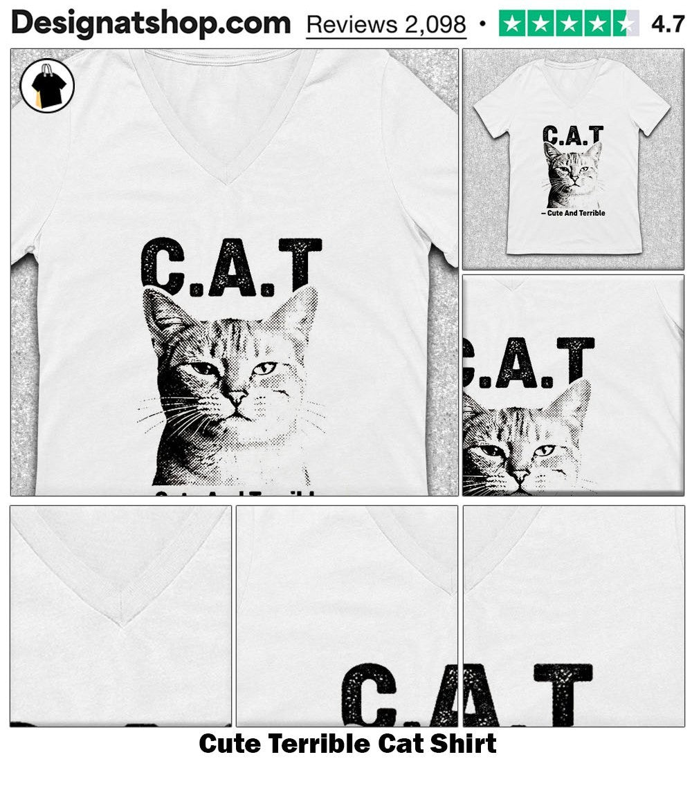 Cute Terrible Cat Shirt