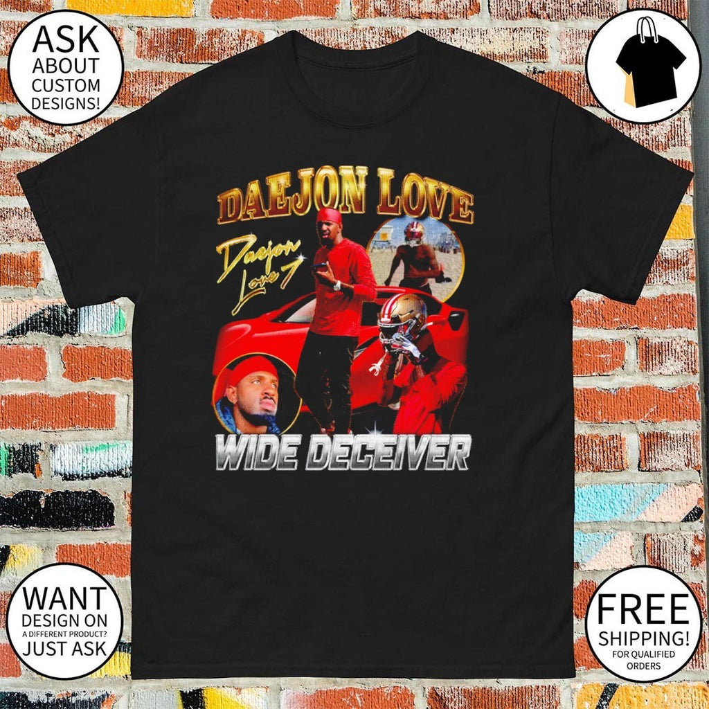 Daejon love Wide Deceiver graphic shirt