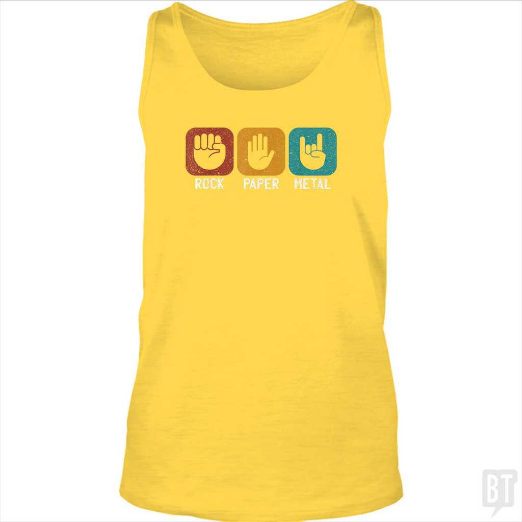 Rock Paper Metal Tank Top