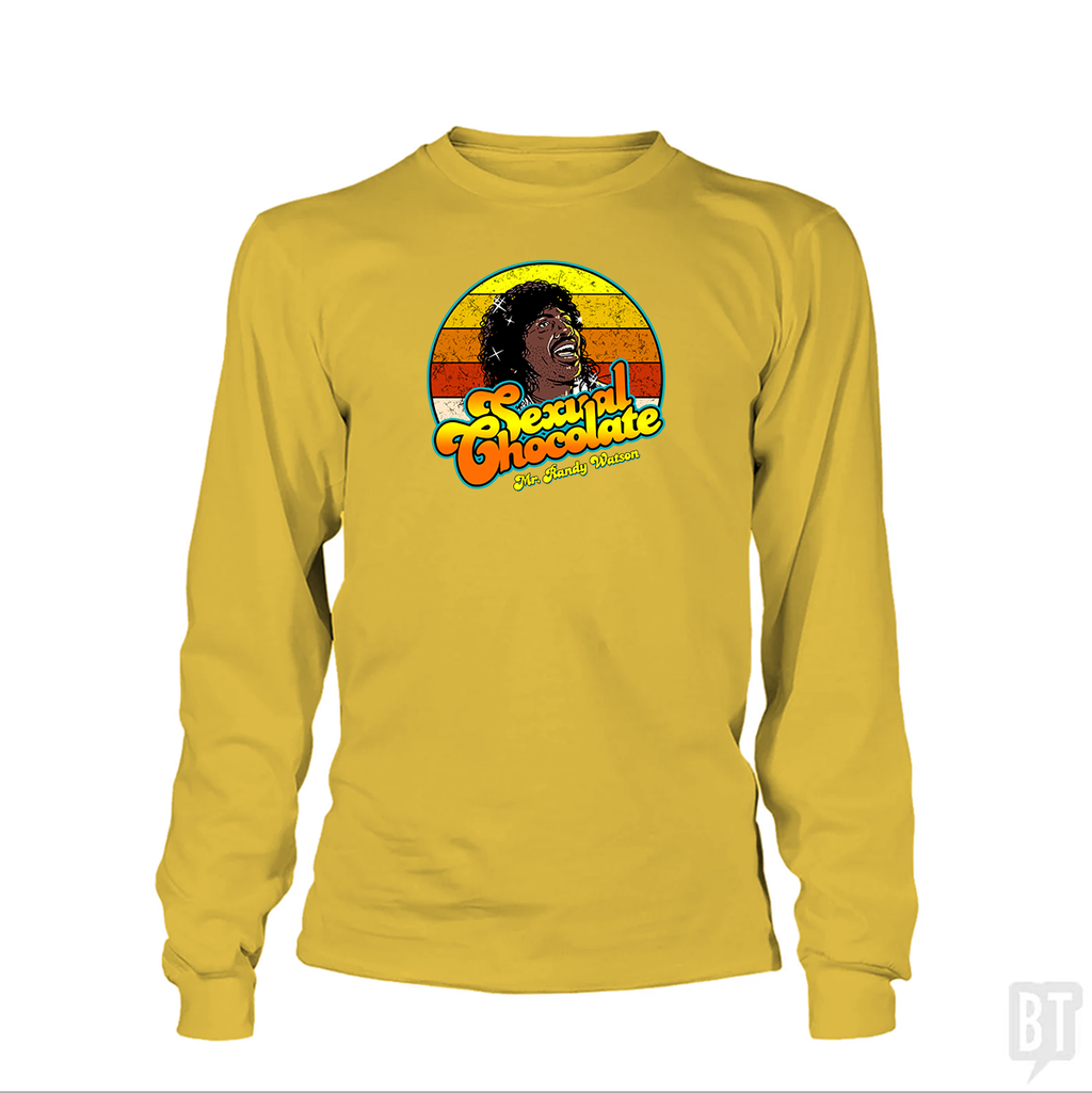 Randy Watson Sexual Chocolate Retro Long Sleeve