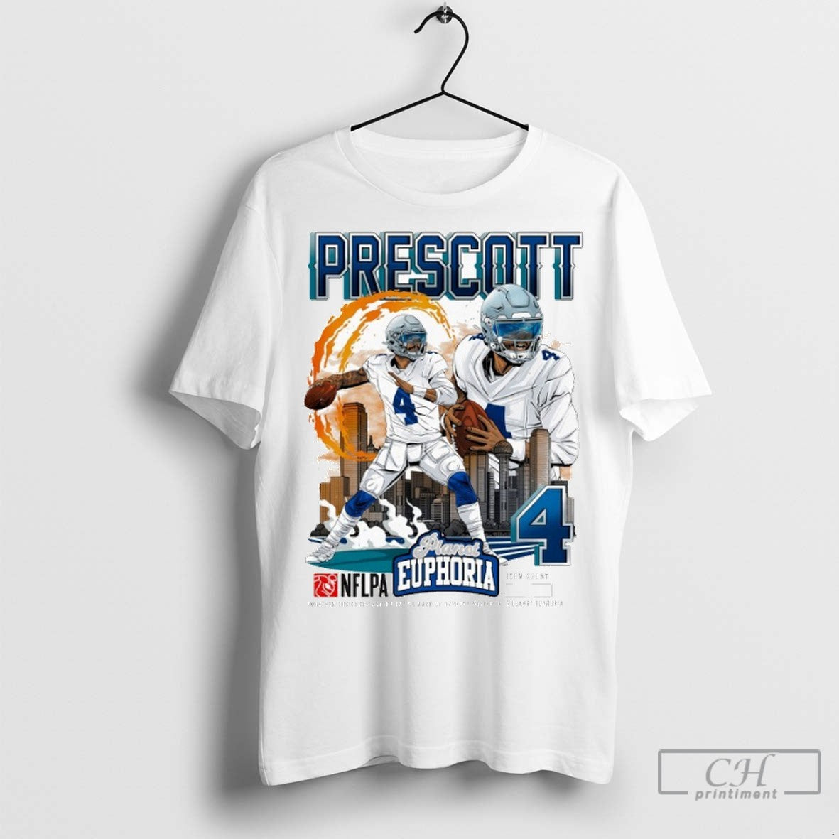 Dak Prescott Planet Euphoria T Shirt Jpg
