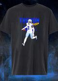 Dallas Cowboys Football Trevon Diggs Running with Football T-Shirt