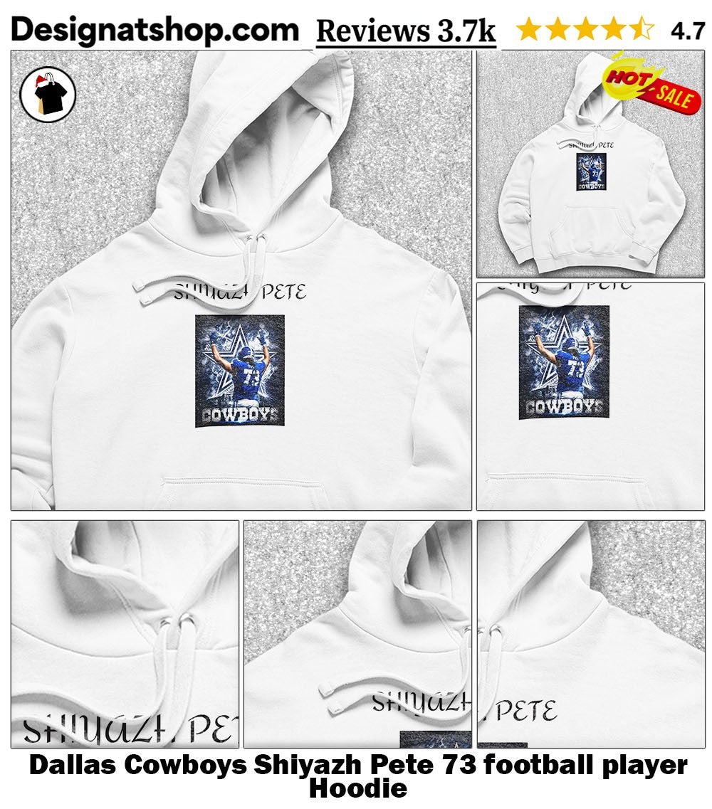 Dallas Cowboys Shiyazh Pete 73 football player shirt