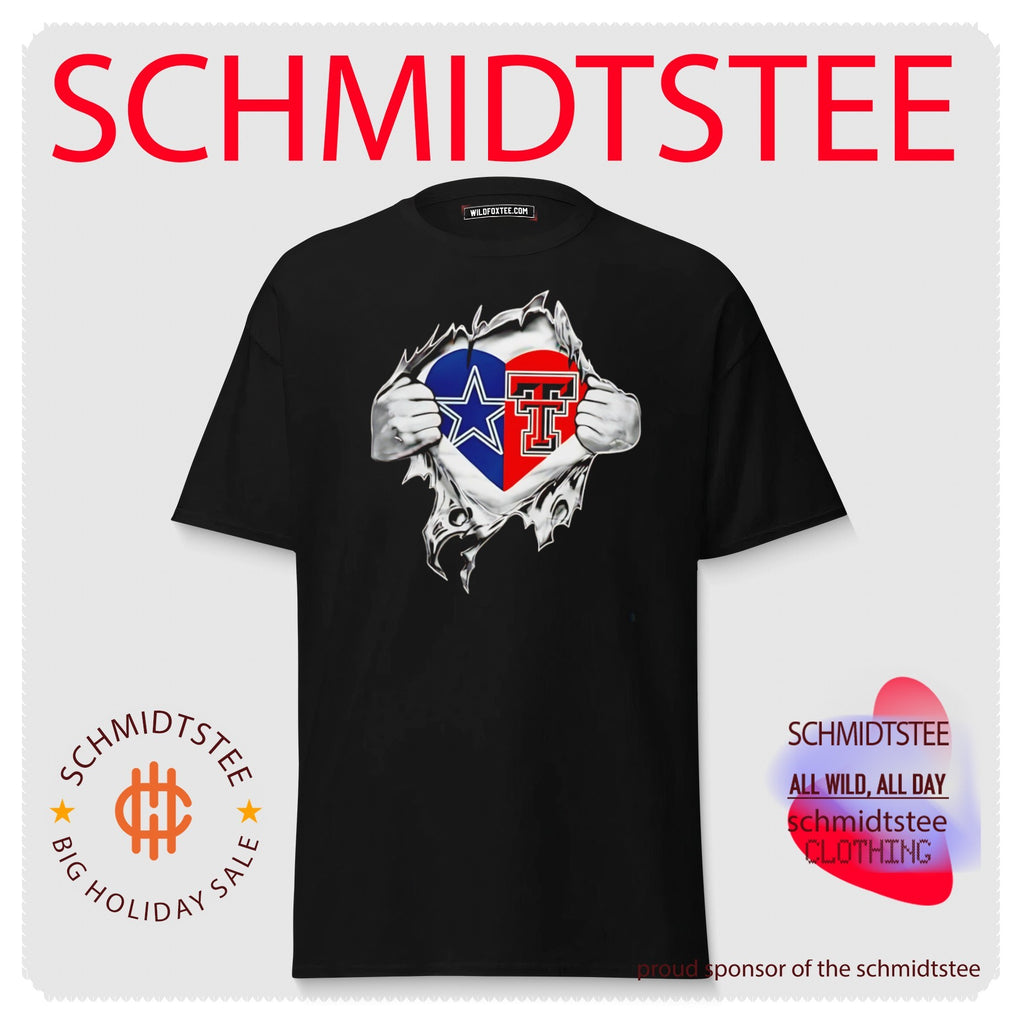 Dallas Cowboys and Texas Tech Red Raiders It Is in My Heart shirt