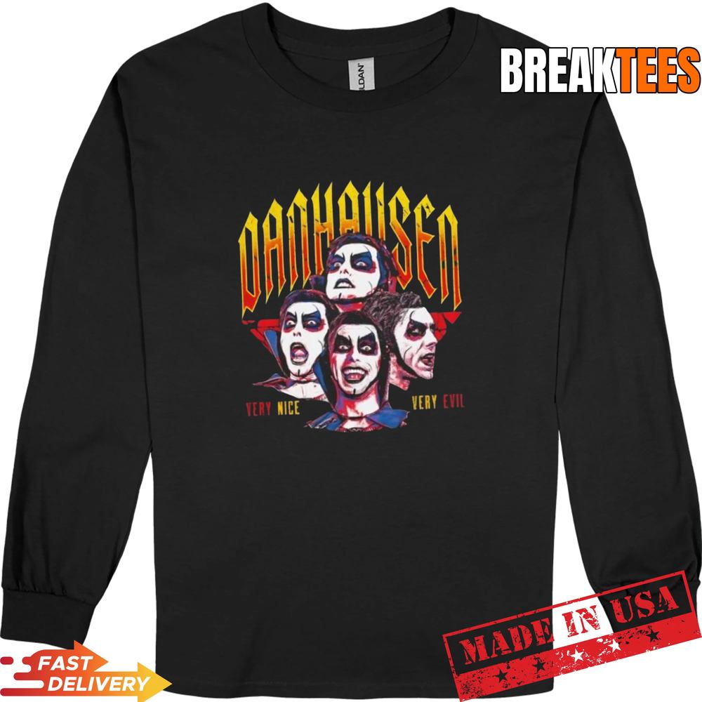 Danhausen WWE Expressions Very Nice Very Evil t-shirt
