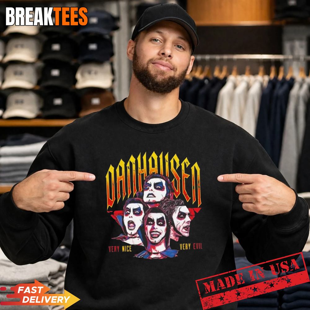 Danhausen WWE Expressions Very Nice Very Evil t-shirt
