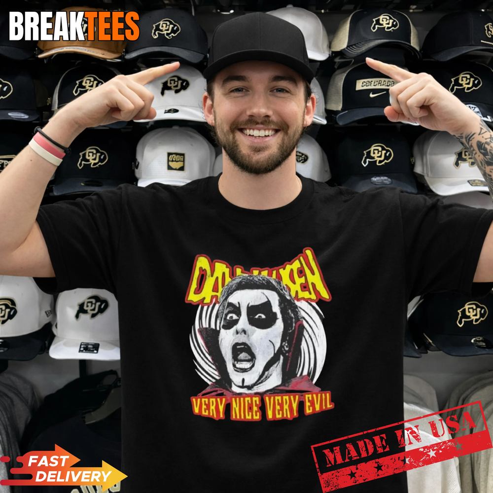 Danhausen WWE Scream Very Nice Very Evil t-shirt