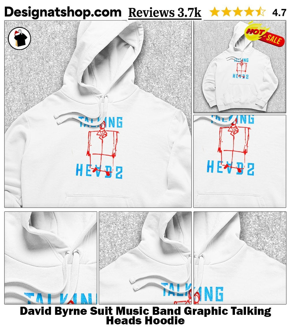 David Byrne Suit Music Band Graphic Talking Heads shirt