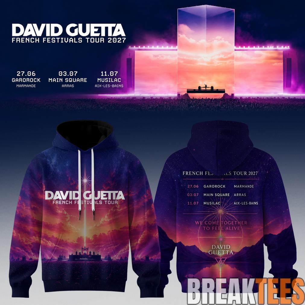 David Guetta – France Tour Hoodie
