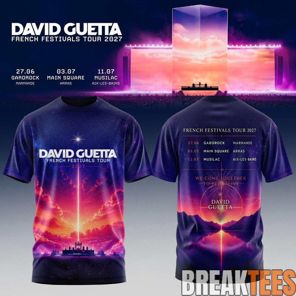David Guetta – France Tour Shirt