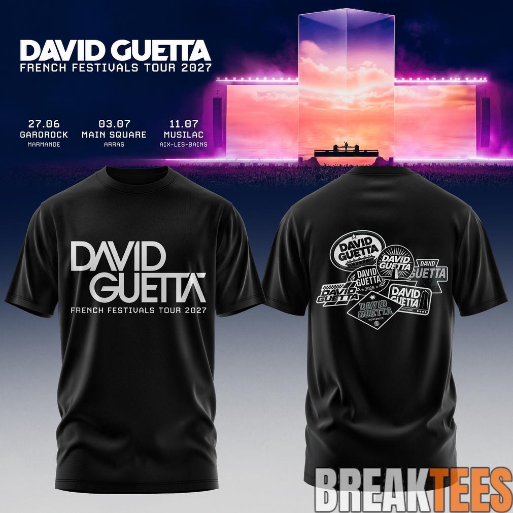 David Guetta – France Tour Shirt