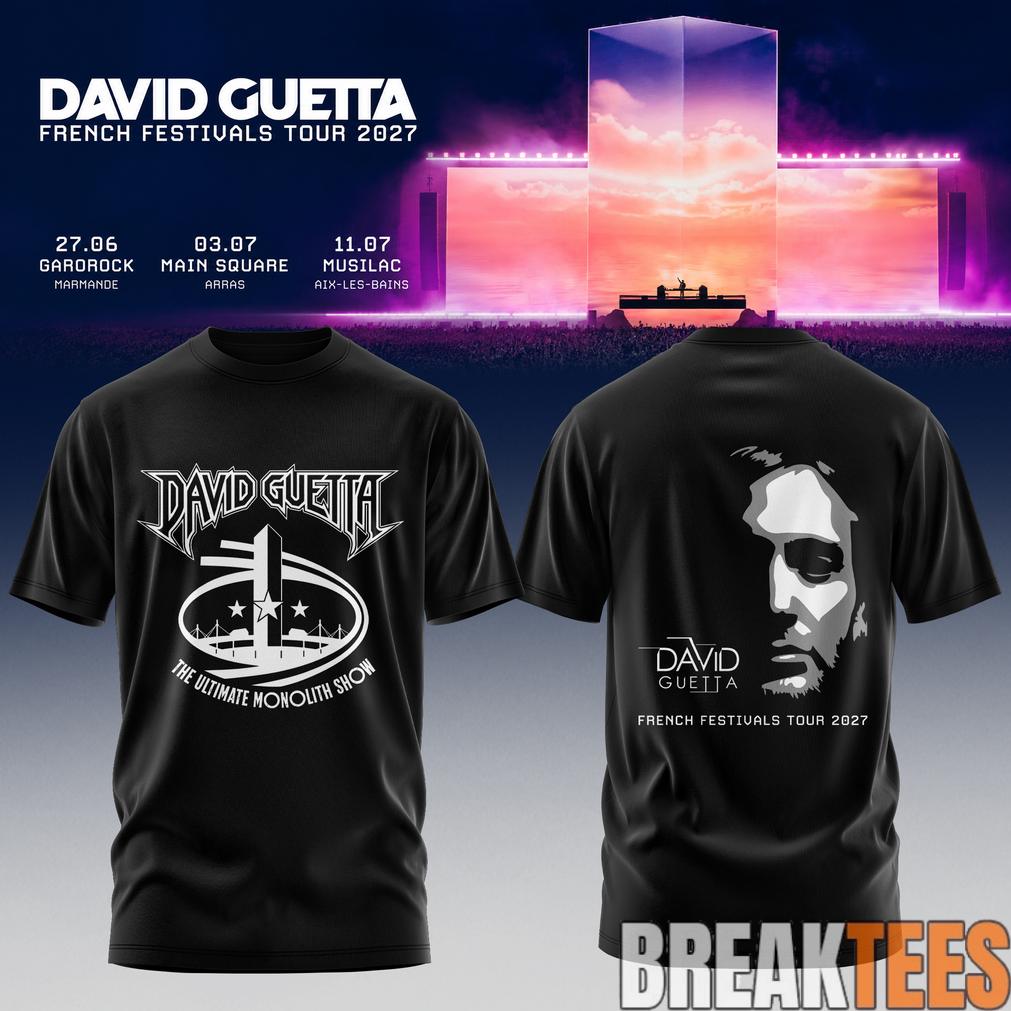 David Guetta – France Tour Shirt