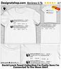 David Lynch Tweet Collection I’m Pretty Sure I’m Connected To The Moon Shirt