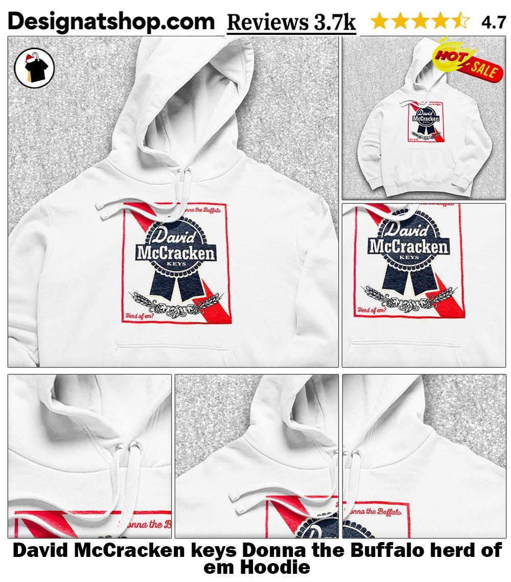 David McCracken keys Donna the Buffalo herd of em shirt