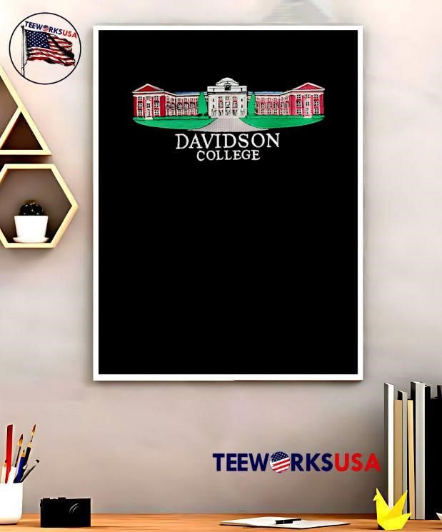 Davidson College Chambers Building Architecture Graphic shirt