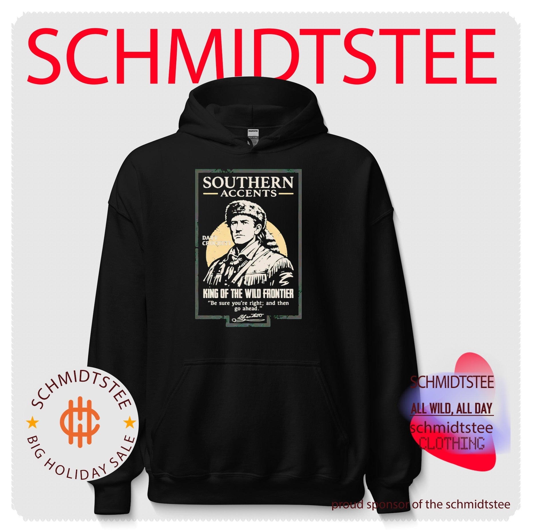 Davy Crockett Southern Accents King of the Wild Frontier shirt
