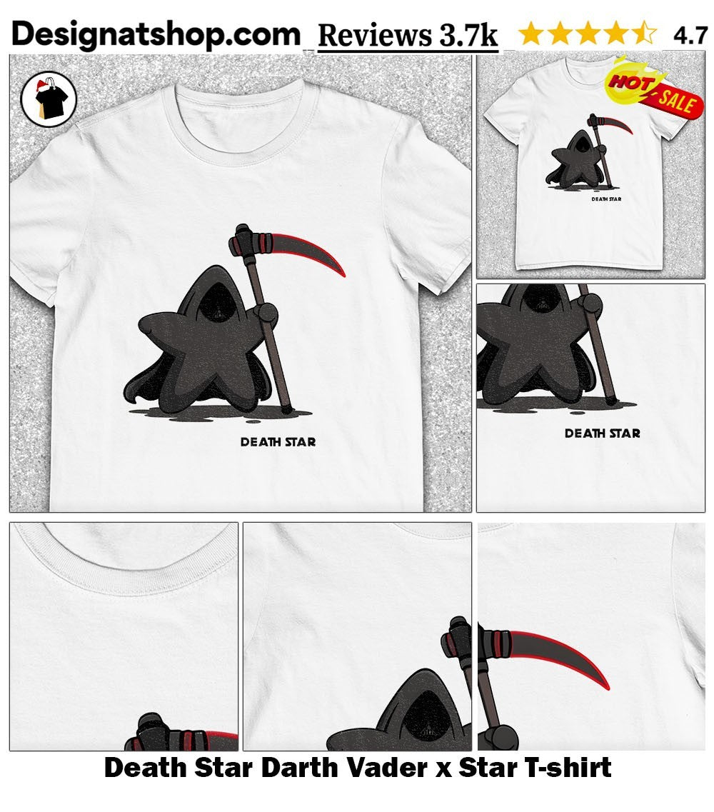 Death Star Darth Vader x Star shirt