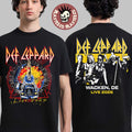 Def Leppard Live 2026 Tour UK And EU Merch Wacken Germany Event T-Shirt