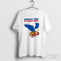 Democracy Eagle Vs Fascist Snake Shirt Tee