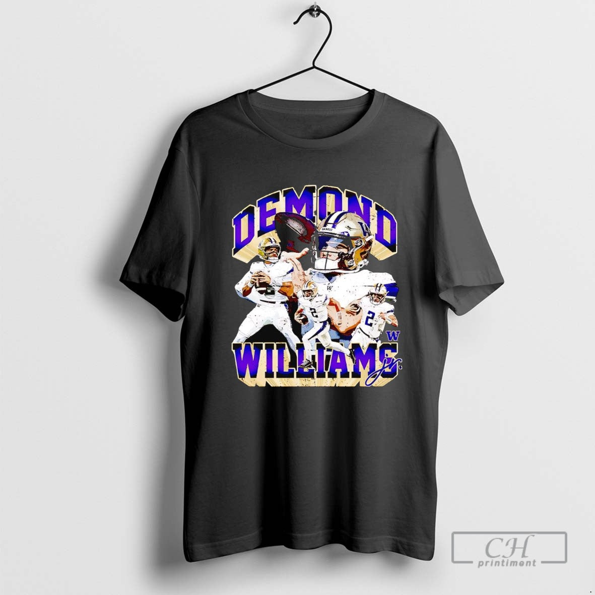 Demond Williams Jr Triple Player Washington Huskies