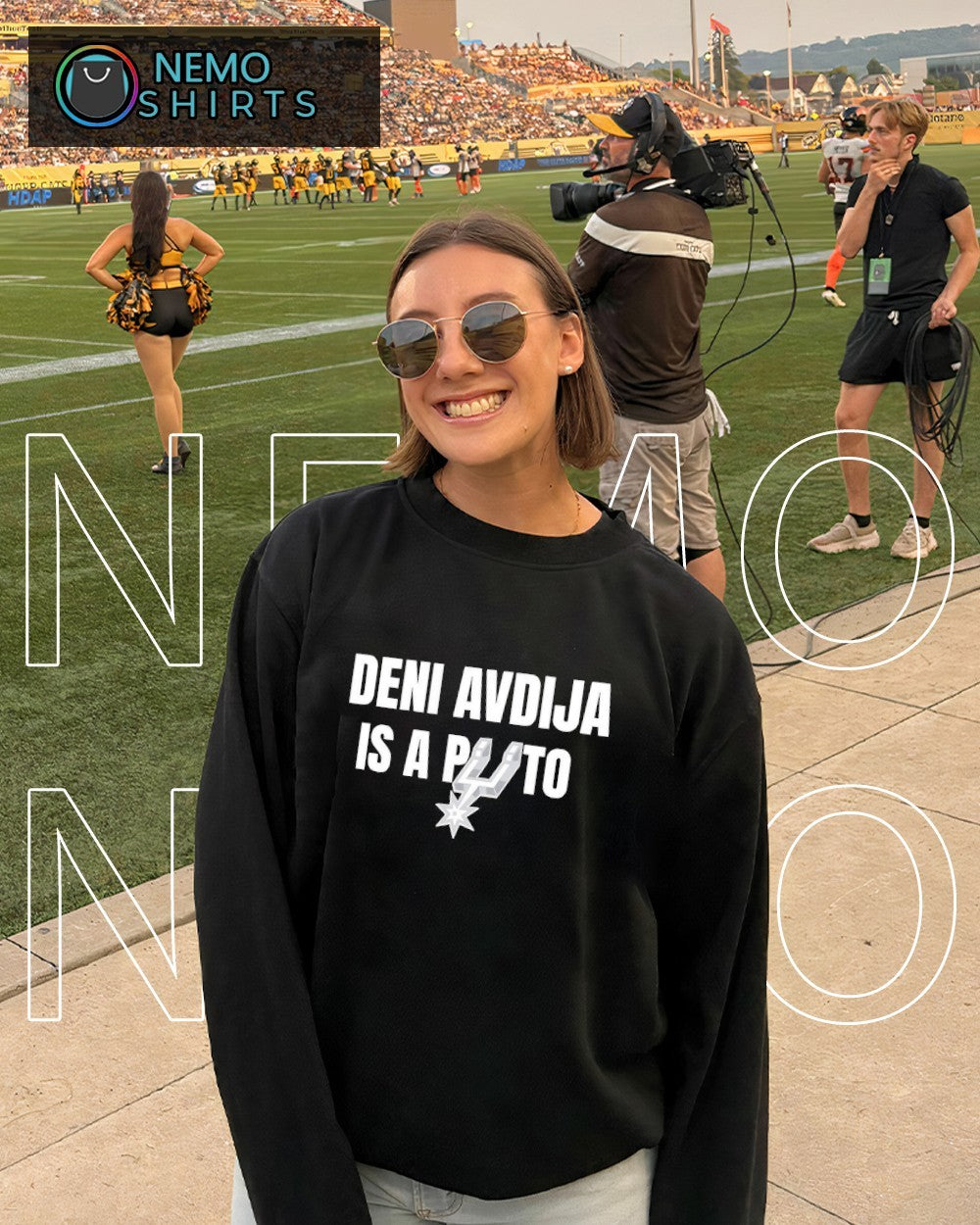 Deni Avdija is a San Antonio Spurs NBA shirt