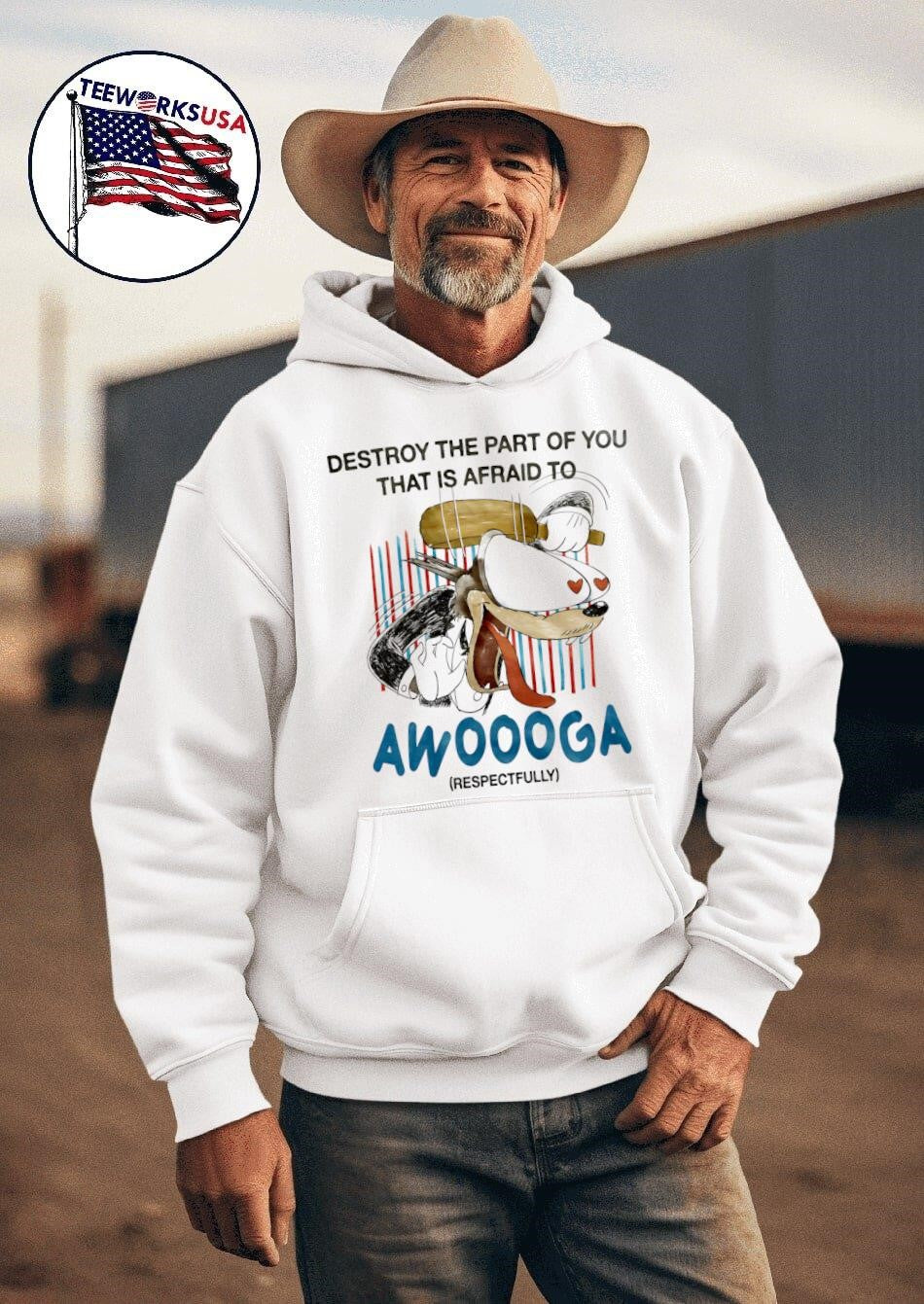 Destroy The Part Of You That Is Afraid To Awooga Shirt