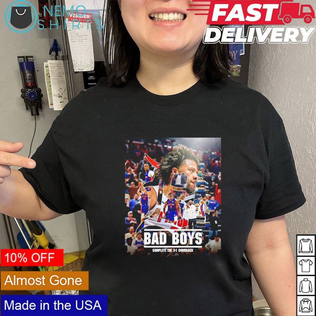 Detroit Pistons bad boys complete the 3-1 comeback game 7 shirt