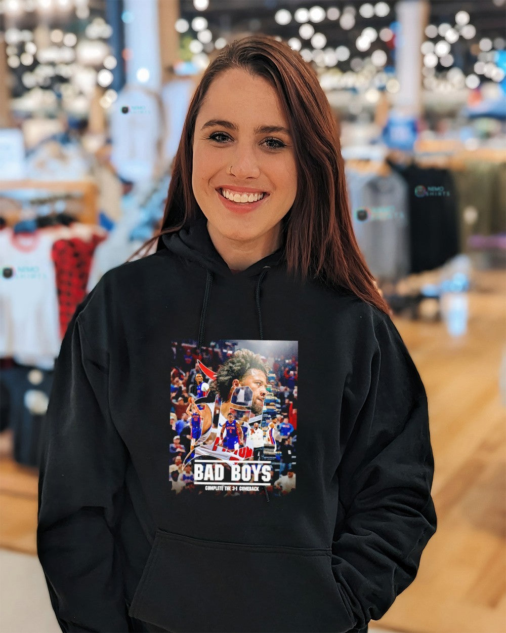 Detroit Pistons bad boys complete the 3-1 comeback game 7 shirt