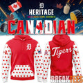 Detroit Tigers 2026 Canadian Heritage Hoodie