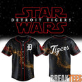 Detroit Tigers Star War Night Baseball Jersey