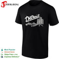 Detroit skyline bridge shirt