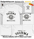 Dharma Initiative 1977 Tv Show Lost shirt