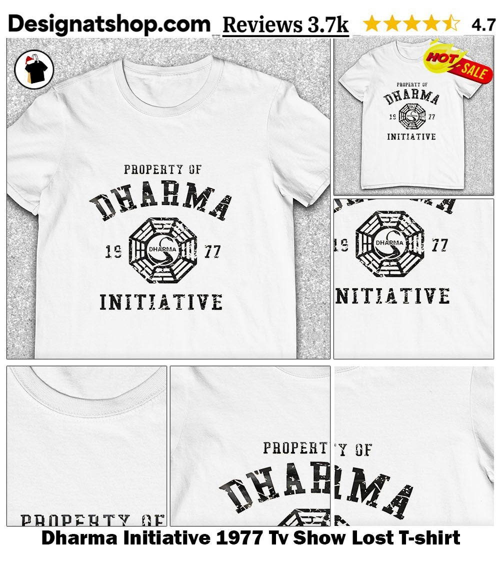 Dharma Initiative 1977 Tv Show Lost shirt