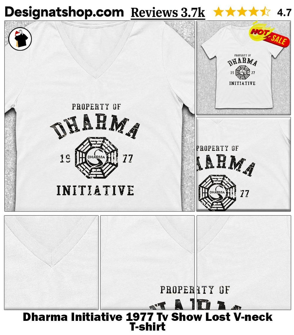Dharma Initiative 1977 Tv Show Lost shirt