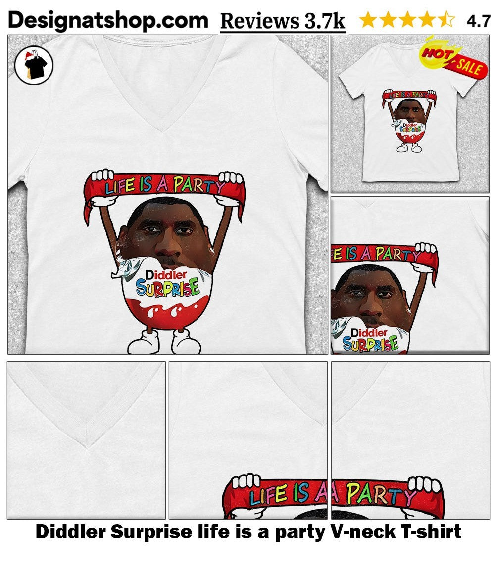 Diddler Surprise life is a party shirt