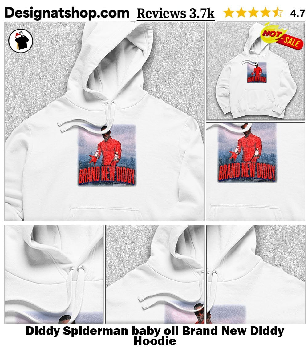 Diddy Spiderman baby oil Brand New Diddy shirt