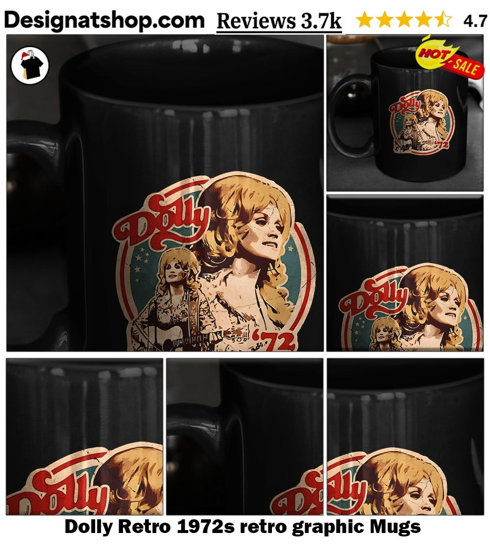 Dolly Retro 1972s retro graphic shirt