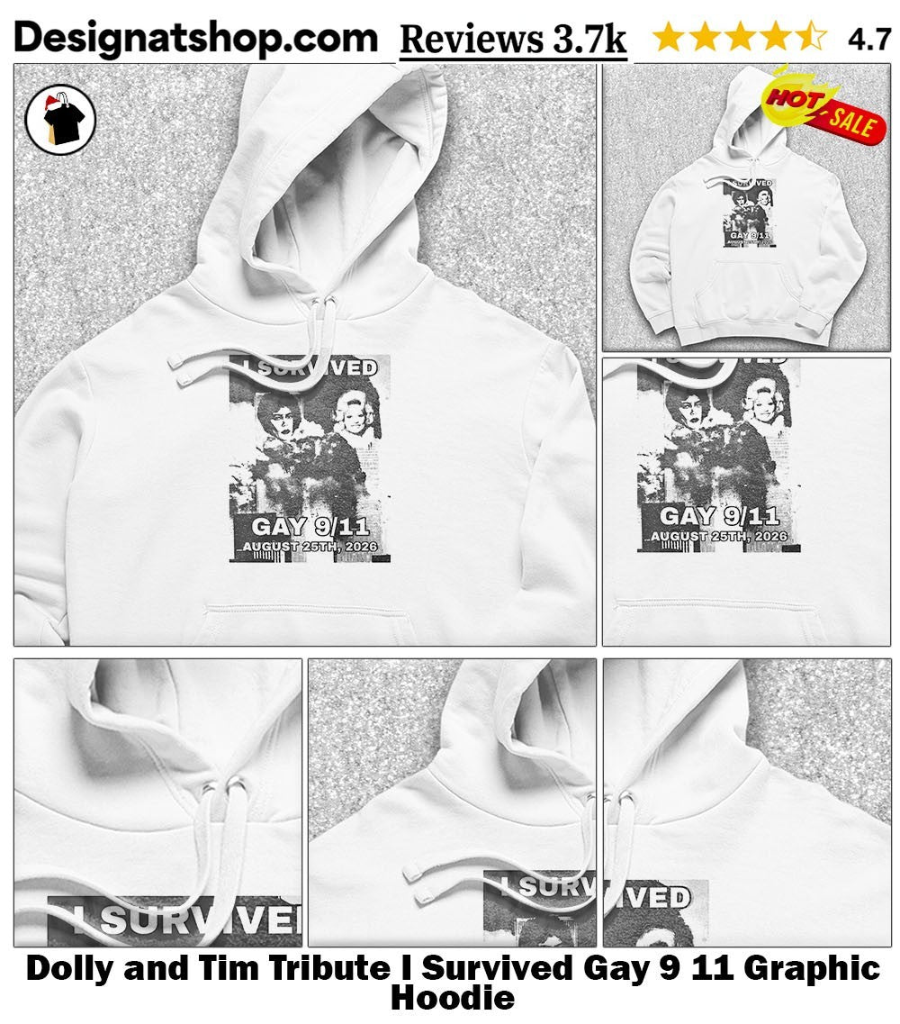 Dolly and Tim Tribute I Survived Gay 9 11 Graphic shirt