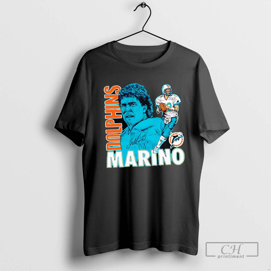 Dolphins Marino Dan Marino Football Player Long Sleeve