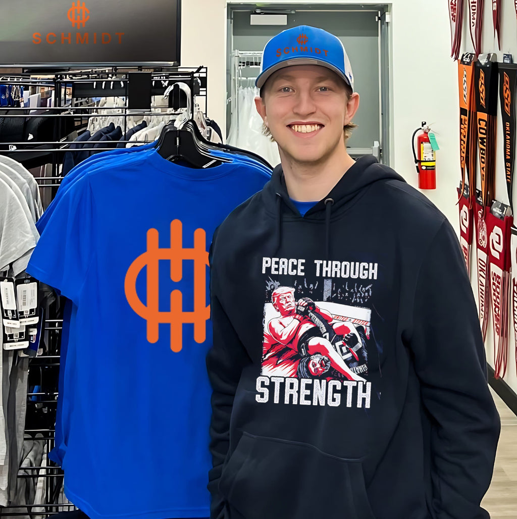 Donald Trump Peace Through Strength MMA shirt