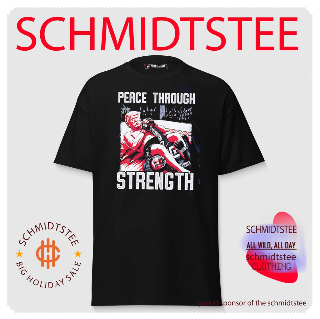 Donald Trump Peace Through Strength MMA shirt