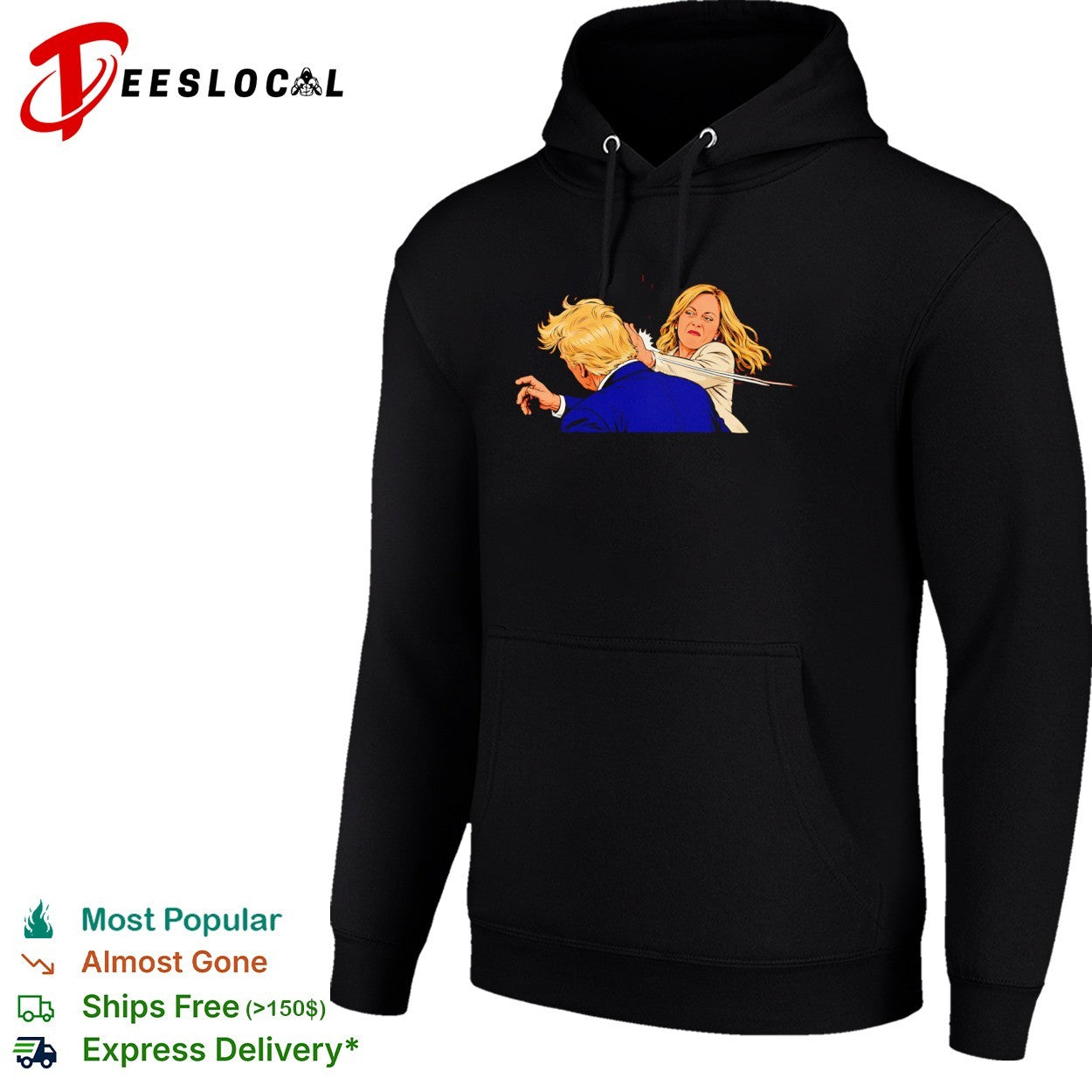 Donald Trump and Kamala Harris Slap shirt